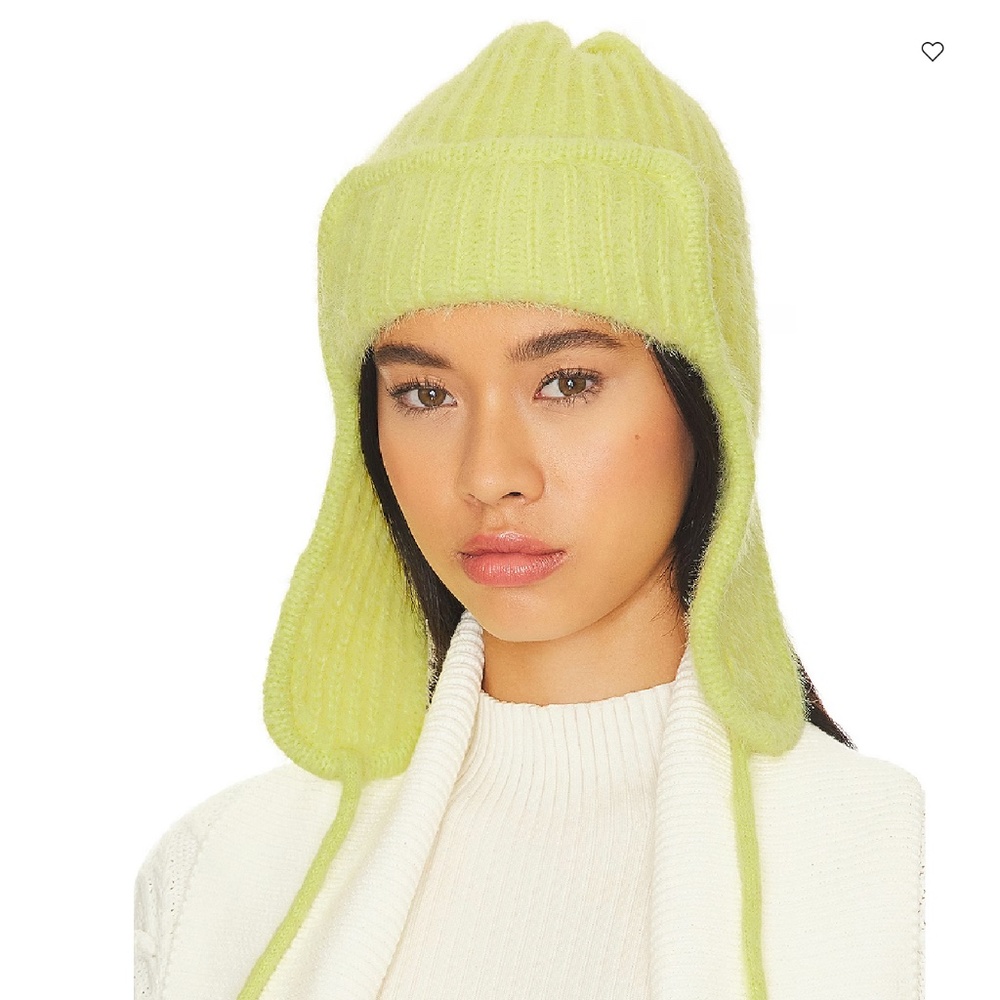 FreePeople Timber Fuzzy Knit in Lime